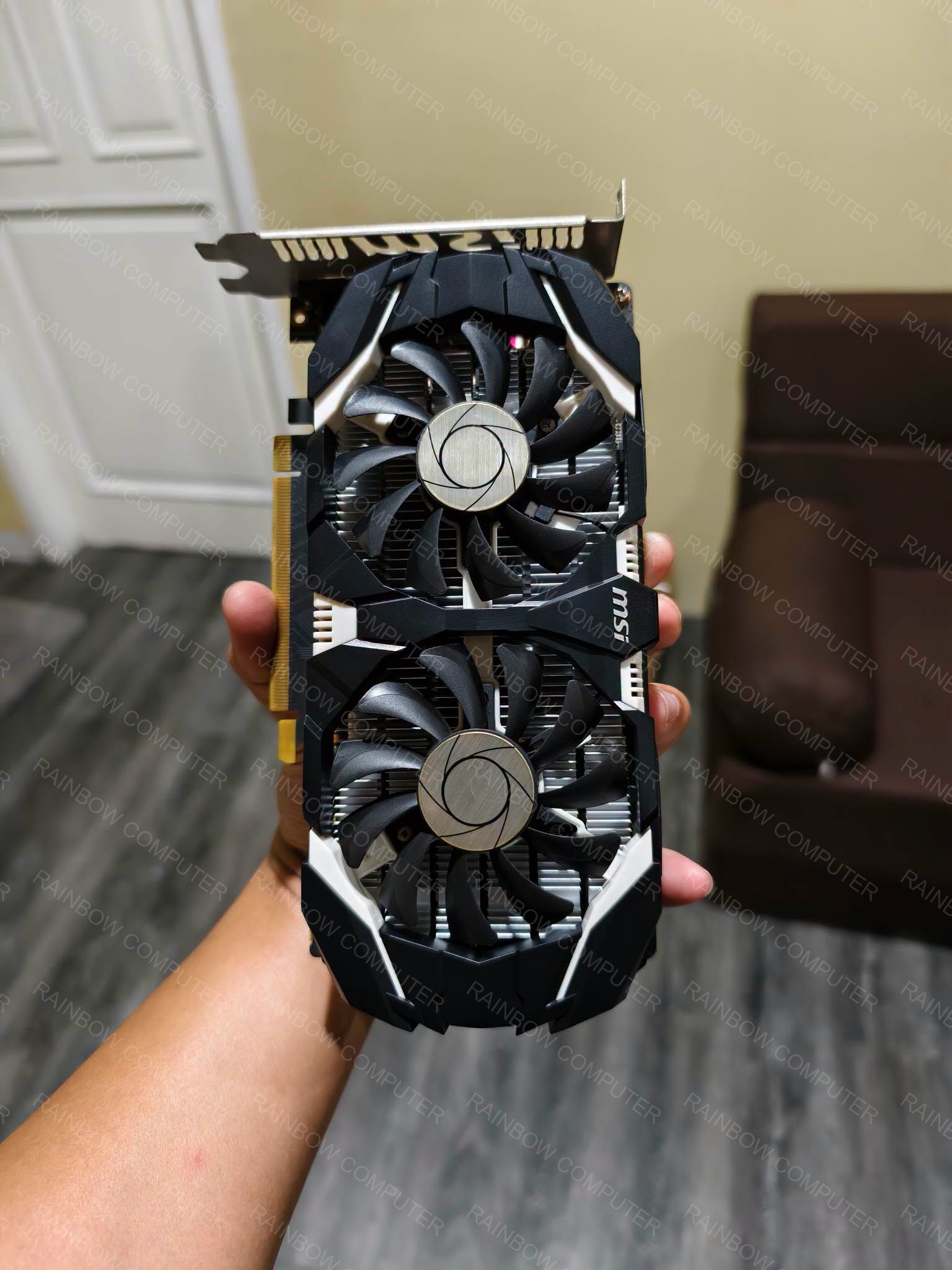 
        
																									MSI NVIDIA GTX 1050TI 4GB GDDR5 DUAL FAN        